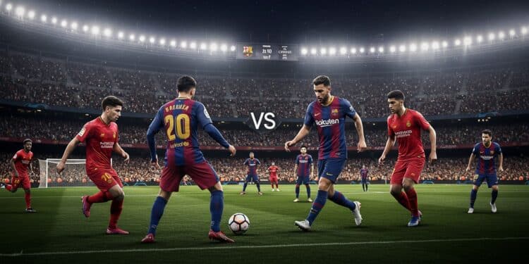 FC Barcelone-Majorque : Horaire et Chaîne TV du Match - Viral Mag FC Barcelone affronte Majorque en Liga  découvrez lhoraire la chaîne TV et les enjeux de ce choc avant le Clasico Suivez le guide    Viral Mag