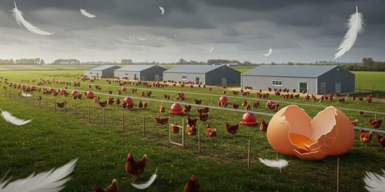 La ferme de lOise avec 12M de poules suscite la polémique  progrès agricole ou désastre écologique  Découvrez les enjeux et réactions   Viral Mag