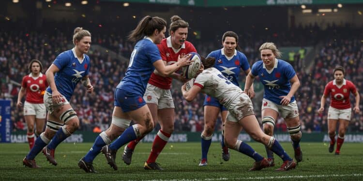 Finale Épique : Les Bleues Frôlent La Victoire - Viral Mag Les Bleues sinclinent 43 42 face à lAngleterre dans une finale haletante du Tournoi des Six Nations 2025 Découvrez ce match mémorable Viral Mag
