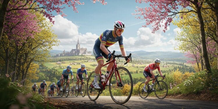 Flèche Brabançonne 2025 : Horaires et Chaînes TV - Viral Mag Ne manquez pas la Flèche Brabançonne 2025 avec le retour de Remco Evenepoel  Découvrez les horaires chaînes TV et enjeux de cette course mythique   Viral Mag