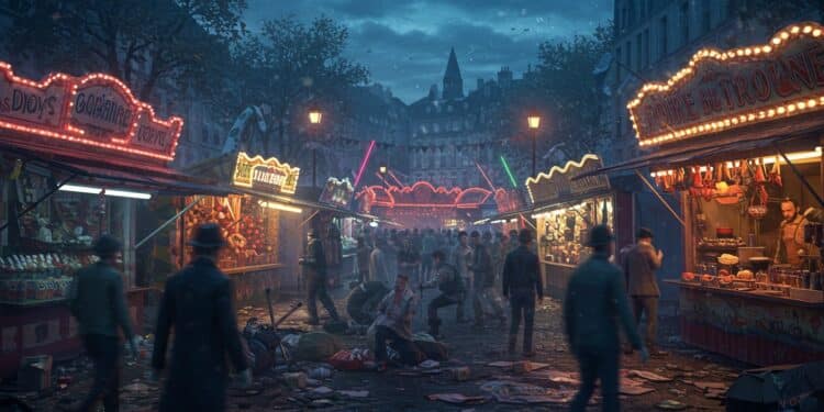 Foire du Trône 2025 : Chaos et Débats à Paris - Viral Mag La Foire du Trône 2025 à Paris sombre dans le chaos violences désordres et tensions Découvrez les causes et impacts de cette édition controversée Viral Mag