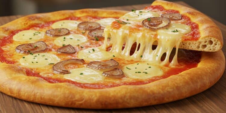 Fugazzeta au Beaufort : Recette Gourmande - Viral Mag Découvrez la fugazzeta au Beaufort une pizza argentine revisitée avec du fromage fondant Suivez notre recette facile pour un repas savoureux    Viral Mag