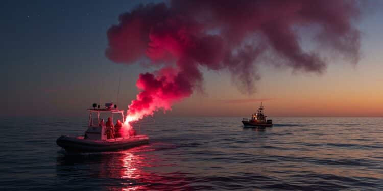 Fumigène Rose en Mer : Une Gender Reveal Surprenante - Viral Mag Un fumigène rose dune gender reveal en mer déclenche une alerte en Angleterre Découvrez cette anecdote insolite et ses leçons    Viral Mag
