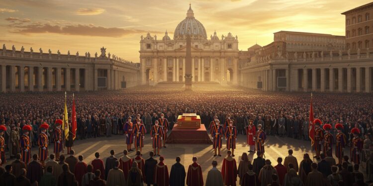 Funérailles du Pape : Un Adieu Empli de Ferveur - Viral Mag Les funérailles du pape ont réuni des milliers de fidèles dans une cérémonie grandiose Découvrez les moments forts et lhéritage dun souverain pontife unique   Viral Mag