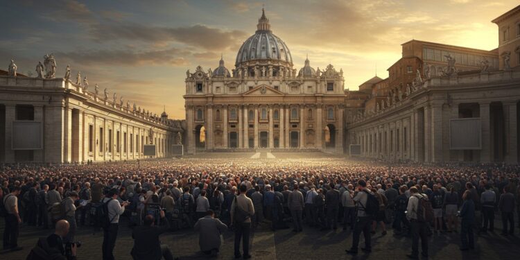 Funérailles Papales : Événement Mondial à Rome - Viral Mag Les funérailles du pape à Rome attirent 2 700 journalistes et des milliers de pèlerins Découvrez leffervescence unique de cet événement historique   Viral Mag