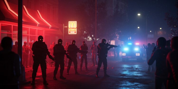 Fusillade à Rennes : Terreur dans un Quartier Sensible - Viral Mag Fusillade à Rennes des hommes cagoulés attaquent un restaurant blessant plusieurs personnes Enquête sur fond de trafic de drogue Découvrez les détails Viral Mag