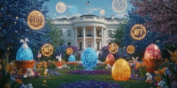 Les tokens GameFi renaissent avec la chasse aux œufs blockchain de Gala Games à la Maison Blanche Découvrez ce tournant pour lindustrie du jeu crypto   Viral Mag