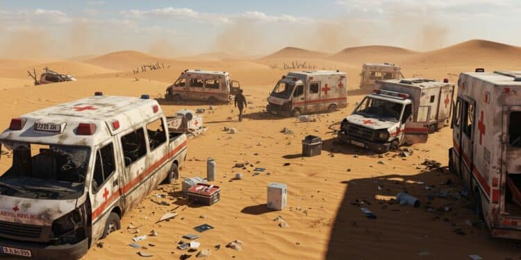 Gaza : Attaque d’un Convoi Médical Condamnée par l’ONU - Viral Mag LONU dénonce lattaque israélienne dun convoi médical à Gaza tuant 15 humanitaires Enquête exigée que sest il passé Viral Mag