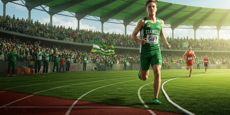 Gout Gout prodige de lathlétisme surpris en demi finales du Stawell Gift Découvrez pourquoi cette course mythique reste un défi unique   Viral Mag