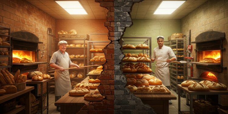 Guerre des Boulangeries : Un Mur, Deux Rivalités - Viral Mag À Clermont deux boulangers voisins saffrontent dans une rivalité intense Découvrez les dessous de ce conflit artisanal qui divise la ville   Viral Mag