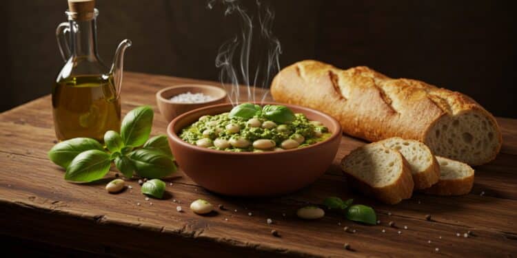 Haricots Crémeux au Pesto en 30 Min - Viral Mag Découvrez une recette rapide de haricots crémeux au pesto savoureuse et saine prête en 30 minutes Idéale pour un dîner gourmand et équilibré   Viral Mag