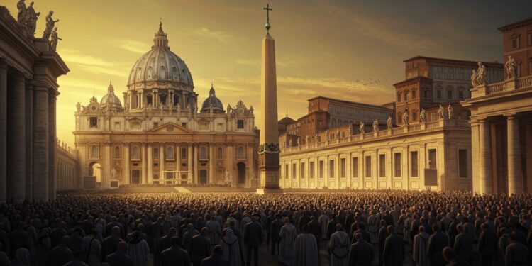 Hommage au Pape François : Une Vague d’Émotion - Viral Mag La basilique Saint Pierre accueille des milliers de fidèles pour un dernier hommage au pape François décédé à 88 ans Découvrez lémotion mondiale Viral Mag