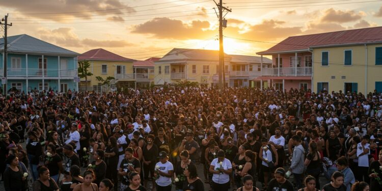 Hommage Émouvant aux Victimes de Saint-Domingue - Viral Mag Un hommage poignant en République dominicaine pour les victimes de leffondrement dune discothèque à Saint Domingue Découvrez les témoignages et lémotion collective Viral Mag