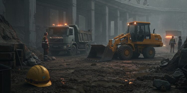 Un homme de 45 ans meurt écrasé entre un camion et un bulldozer à Annet sur Marne Enquête ouverte choc sur le site Découvrez les détails   Viral Mag