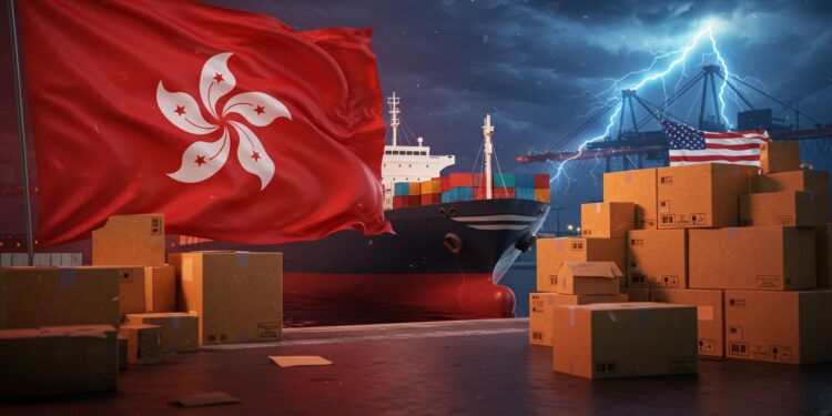 Hongkong suspend ses envois de colis vers les USA face aux droits de douane de 145  Quelles conséquences pour le commerce mondial    Viral Mag