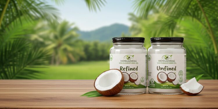 Huile de Coco Raffinée vs Non Raffinée : Le Duel - Viral Mag Découvrez les secrets de lhuile de coco raffinée et non raffinée  différences bienfaits usages Quel type choisir  La réponse va vous surprendre    Viral Mag