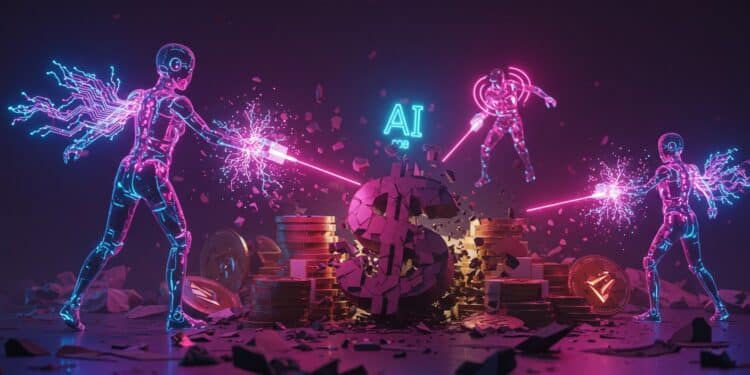 IA et Cryptomonnaies : Une Collision Imminente - Viral Mag Comment lIA autonome pourrait bouleverser le dollar et les cryptos dès 2025 Découvrez les enjeux dune révolution financière sans précédent   Viral Mag