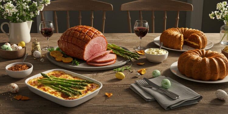 Découvrez le menu de Pâques dIna Garten  du jambon glacé à la tarte aux carottes des recettes simples et savoureuses pour un repas festif inoubliable   Viral Mag