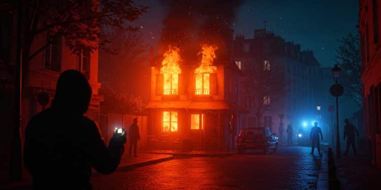 Incendie à Paris : La Piste Criminelle Confirmée - Viral Mag Un incendie ravage un studio à Paris dans le XVIe arrondissement La piste criminelle est privilégiée un suspect aperçu Enquête en cours   Viral Mag