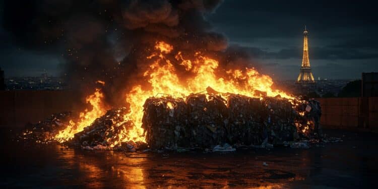 Incendie à Paris : Le Feu Persiste, Mais Faiblit - Viral Mag Un incendie spectaculaire ravage un centre de déchets à Paris Le feu diminue mais reste actif Quels impacts Découvrez les détails Viral Mag