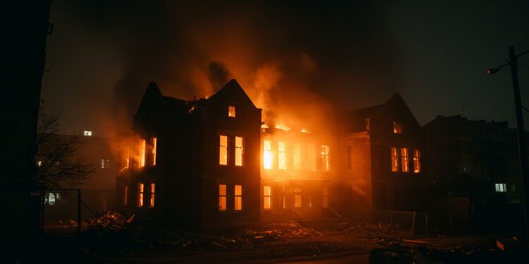 Un incendie criminel frappe un centre jeunesse à Saint Denis Quelles causes  Quels impacts  Découvrez les tensions locales et les enjeux derrière ce drame   Viral Mag