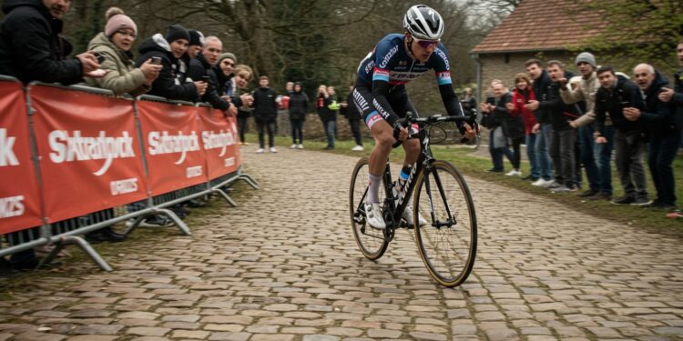 Incident Paris-Roubaix : Le Geste Qui Choque - Viral Mag Un spectateur lance un bidon sur un cycliste lors de Paris Roubaix 2025 un acte qui soulève indignation et débat sur la sécurité Découvrez les détails Viral Mag