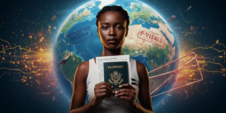 Inégalités des Passeports : Un Combat pour la Mobilité - Viral Mag Comment une influenceuse nigériane révèle les injustices des passeports à faible mobilité dans un tour du monde Découvrez son combat pour légalité   Viral Mag