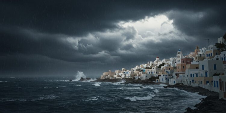 Inondations à Paros et Mykonos : Les Îles Grecques en Alerte - Viral Mag Découvrez comment des inondations soudaines frappent Paros et Mykonos menaçant tourisme et habitants Que va t il se passer ensuite Viral Mag
