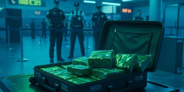 Interception De 16 Kg De Cannabis À Nice - Viral Mag Un jeune Malaisien arrêté à Nice avec 16 kg de cannabis dans sa valise Découvrez les détails de cette affaire internationale et ses implications Viral Mag