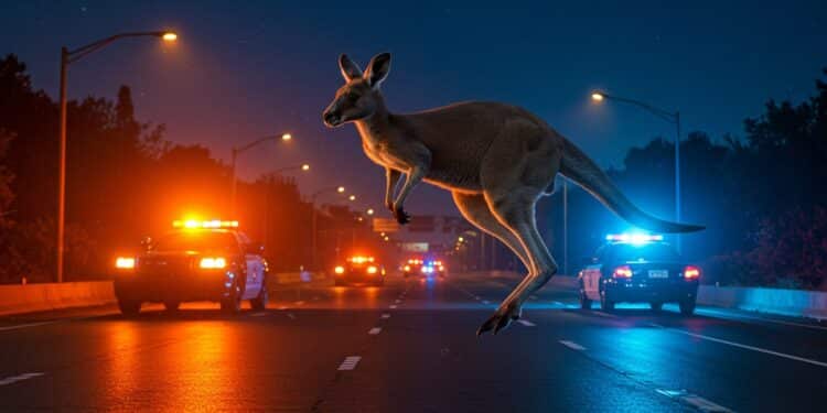 Un kangourou nommé Sheila sème le chaos sur une autoroute de lAlabama forçant sa fermeture Découvrez cette histoire insolite et ses rebondissements    Viral Mag