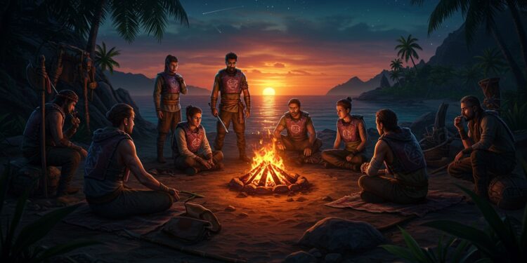 Koh-Lanta : Drames et Stratégies à la Réunification - Viral Mag Koh Lanta 2025  tensions alliances et élimination choc lors de la réunification Découvrez les stratégies et émotions brutes des aventuriers    Viral Mag