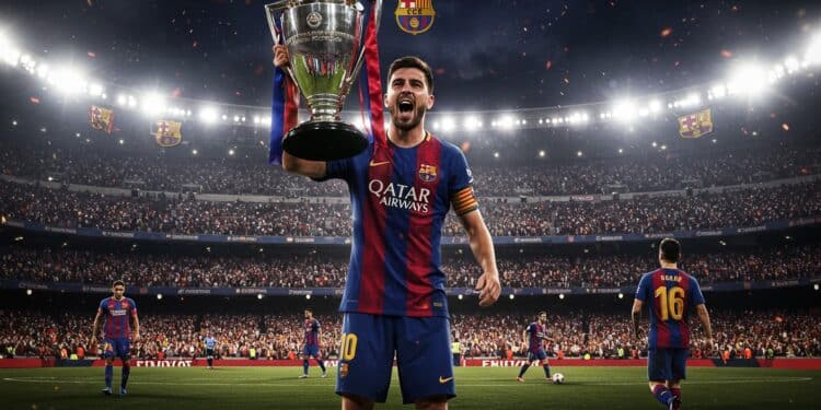 Koundé, Héros du Clasico : La Coupe du Roi au Barça - Viral Mag Jules Koundé offre la Coupe du Roi au FC Barcelone avec un but décisif lors du Clasico Découvrez son exploit et limpact sur la saison du Barça Viral Mag