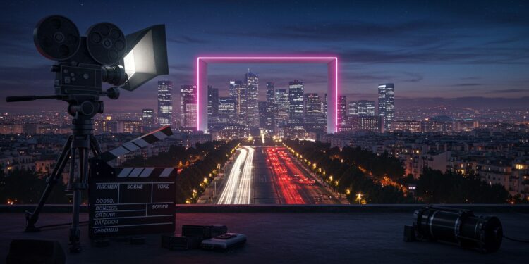 La Défense : Écran Géant du Cinéma Français - Viral Mag La Défense brille au cinéma en 2025 avec des films et séries Découvrez pourquoi ce quartier attire réalisateurs et producteurs Viral Mag