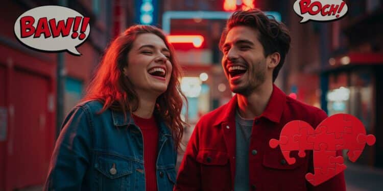 Laura Felpin Brille Dans L’Amour, C’est Surcoté - Viral Mag Laura Felpin et Hakim Jemili dans une comédie hilarante et touchante Découvrez LAmour cest surcoté un film qui secoue les codes de lamour    Viral Mag