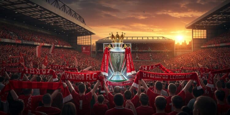 Liverpool Vers Un Titre Historique En Premier League - Viral Mag Liverpool mené par Arne Slot est à un pas du titre en Premier League Découvrez pourquoi ce sacre pourrait marquer les esprits des supporters   Viral Mag