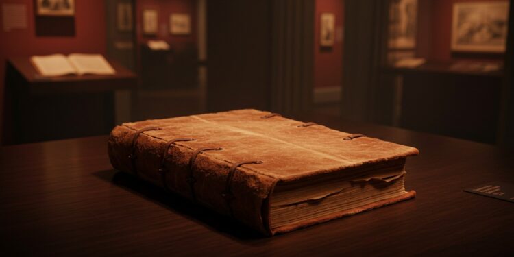 Livre en Peau Humaine : Une Découverte Macabre - Viral Mag Un livre relié en peau humaine lié à un meurtre de 1827 exposé dans un musée britannique Découvrez cette trouvaille historique et ses secrets troublants   Viral Mag