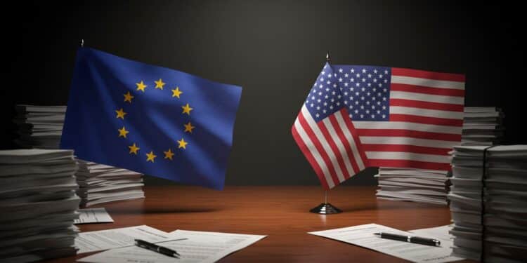 L’UE Suspend Sa Riposte aux Droits de Douane de Trump : Que Va-t-il Se Passer ? - Viral Mag LUE met en pause sa réponse aux taxes de Trump pour 90 jours Négociations en vue ou simple sursis Découvrez ce que ça change Viral Mag