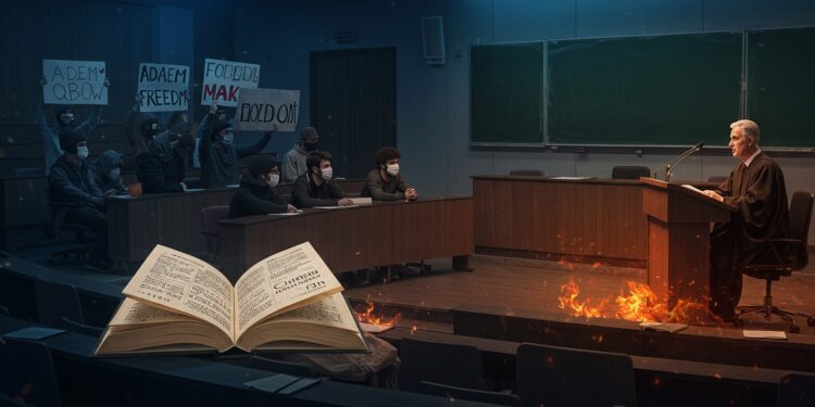 Lyon 2 : Polémique sur la Liberté Académique - Viral Mag Crise à Lyon 2  la présidente critique un professeur attaqué par des militants 50 universitaires exigent sa démission Enjeu  la liberté académique   Viral Mag