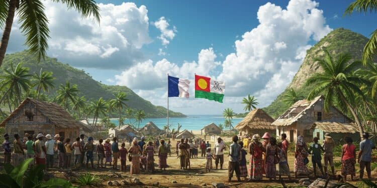 Macron À Mayotte : Une Refondation Promise - Viral Mag Emmanuel Macron à Mayotte pour une refondation  lutte contre limmigration reconstruction post cyclone et développement économique au cœur de son plan   Viral Mag