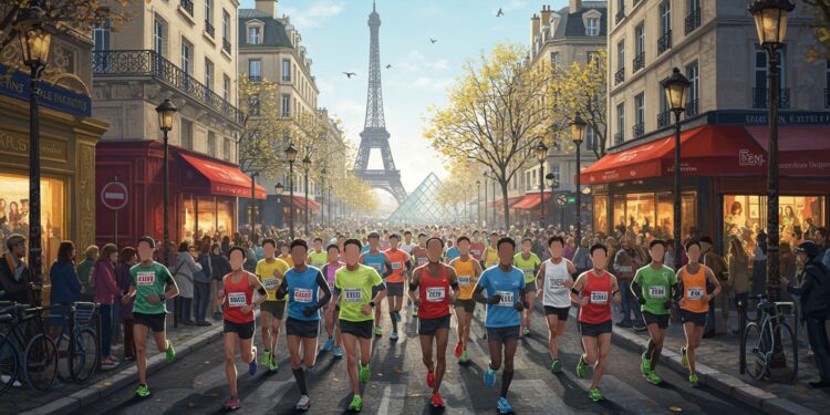 Le Marathon de Paris 2025 bat des records  plus de participants courses plus rapides et une vague de néophytes Découvrez les chiffres qui secouent la capitale    Viral Mag