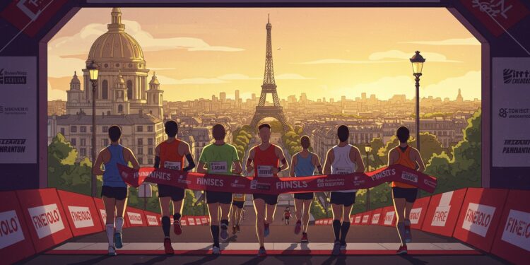 Marathon Paris 2025 : Triomphe Épique des Coureurs - Viral Mag Le Marathon de Paris 2025 couronne ses champions dans une course haletante Découvrez les performances incroyables et les moments forts de cette édition mémorable Viral Mag