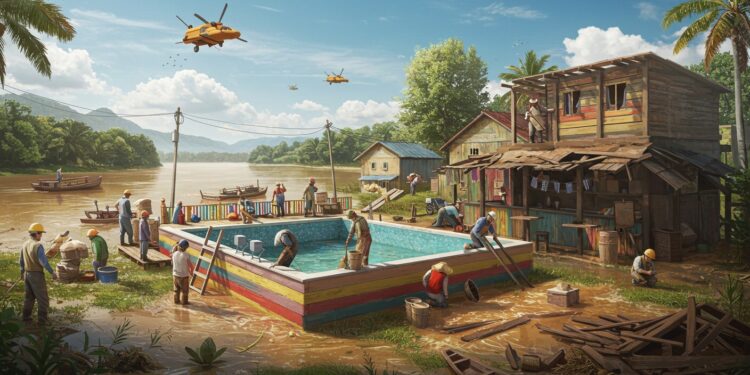 Marboué Renaît Après les Inondations de 2024 - Viral Mag Village dEure et Loir Marboué se reconstruit six mois après des inondations historiques Découvrez comment la commune retrouve son âme Viral Mag