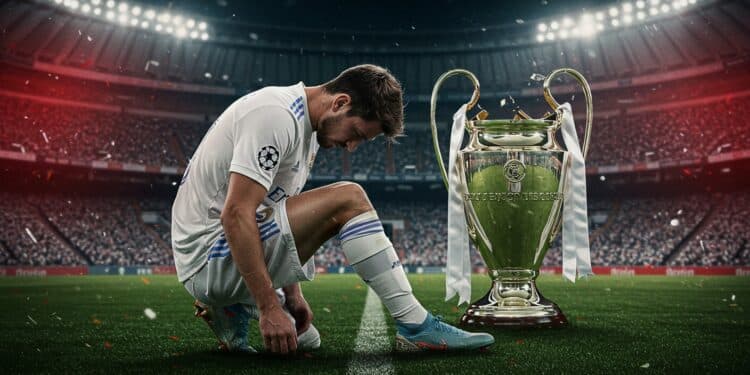 Mbappé : Blessure et Échec en Ligue des Champions - Viral Mag Kylian Mbappé blessé et éliminé avec le Real Madrid en Ligue des Champions risque une saison sans titre Analyse dun échec retentissant Viral Mag