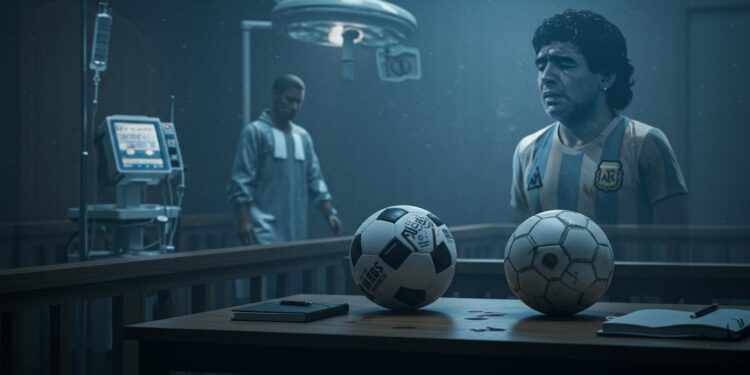 Mort de Maradona : Négligence ou Destin ? - Viral Mag Le procès sur la mort de Maradona soulève des questions de négligence Suivi médical soins à domicile  que sest il vraiment passé    Viral Mag