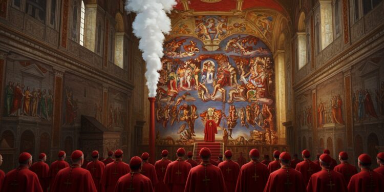 Mort du Pape : Les Secrets du Conclave Dévoilés - Viral Mag Découvrez les rituels du conclave de la fumée blanche au camerlingue après la mort du pape Un guide captivant des traditions vaticanes Viral Mag