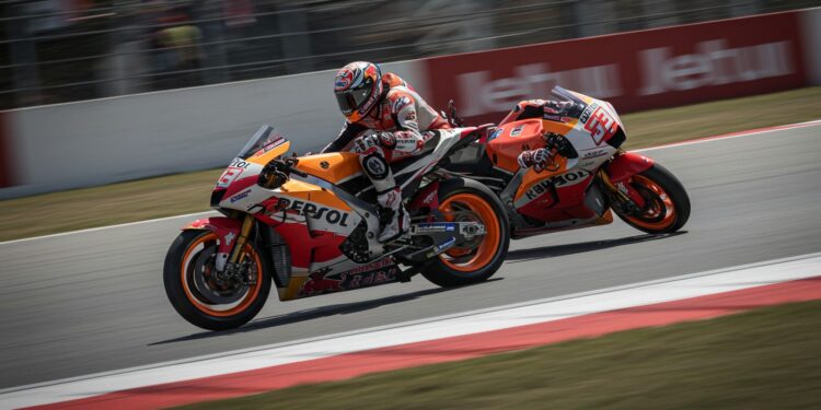 MotoGP Espagne : Quartararo et Zarco Chutent en Sprint - Viral Mag Quartararo et Zarco chutent lors du sprint MotoGP à Jerez Marquez triomphe Analyse réactions et enjeux pour la course principale   Viral Mag