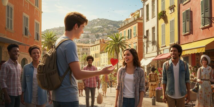 Un Tiktokeur français séduit des millions en offrant des compliments aux passants Découvrez comment ses mots illuminent les rues et inspirent la bienveillance   Viral Mag