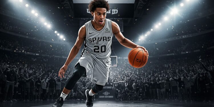 NBA : Stephon Castle Élu Rookie de l’Année 2025 - Viral Mag Stephon Castle devance Zaccharie Risacher pour le titre de rookie NBA 2025 Découvrez son parcours et limpact des Spurs    Viral Mag