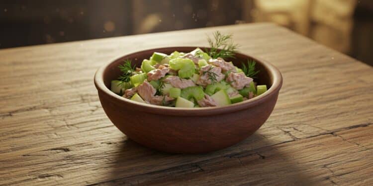 Nonny’s Tuna Salad : La Recette Qui Affole les Papilles - Viral Mag Découvrez la recette de Nonnys Tuna Salad qui séduit par son croquant et sa simplicité Un secret gourmand à tester durgence    Viral Mag