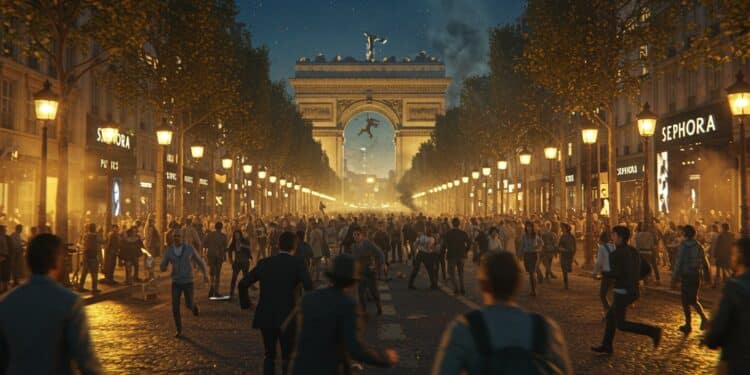 Panique à Paris  des bruits sourds près du Sephora des Champs Élysées déclenchent un mouvement de foule Découvrez les faits et les leçons de cet incident   Viral Mag